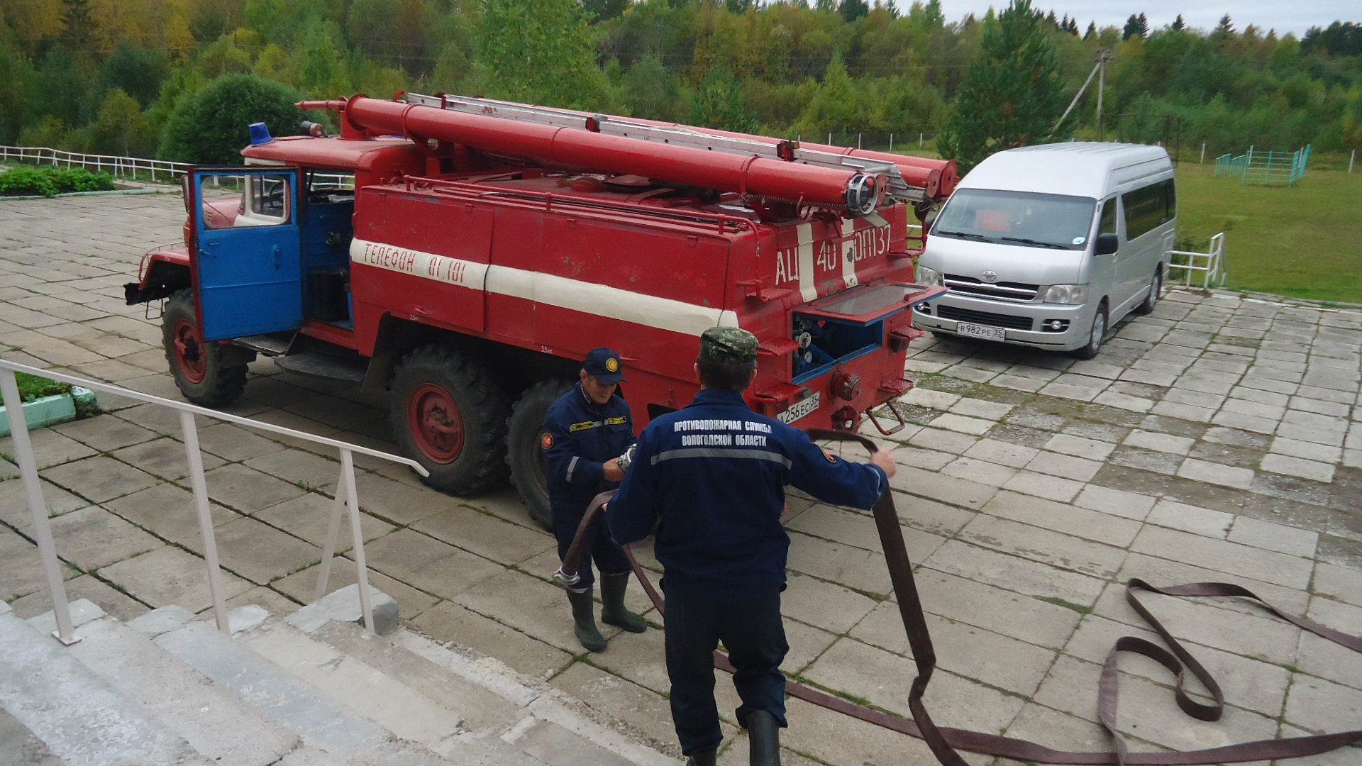 Учебная тренировка в стационарном отделении для  граждан пожилого возраста и инвалидов