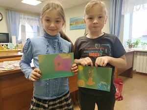 Занятие по основам изобразительного искусства