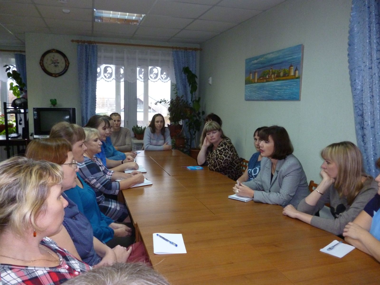 12 октября в нашем районе работал Уполномоченный по правам ребенка в Вологодской области О.А. Смирнова