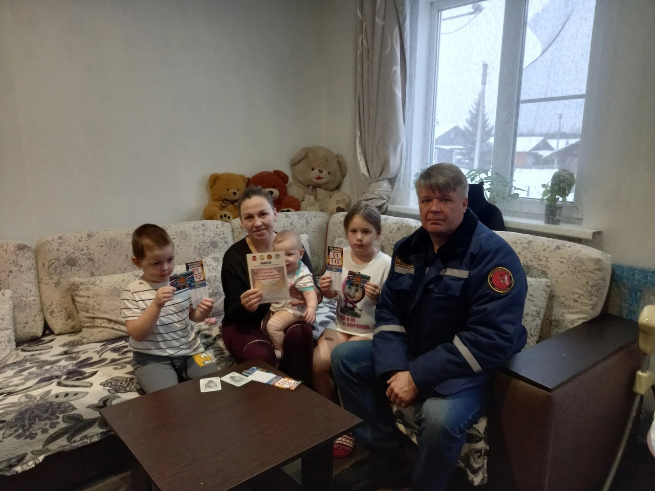 Социальный проект "Безопасный дом-2022" в Кирилловском районе.