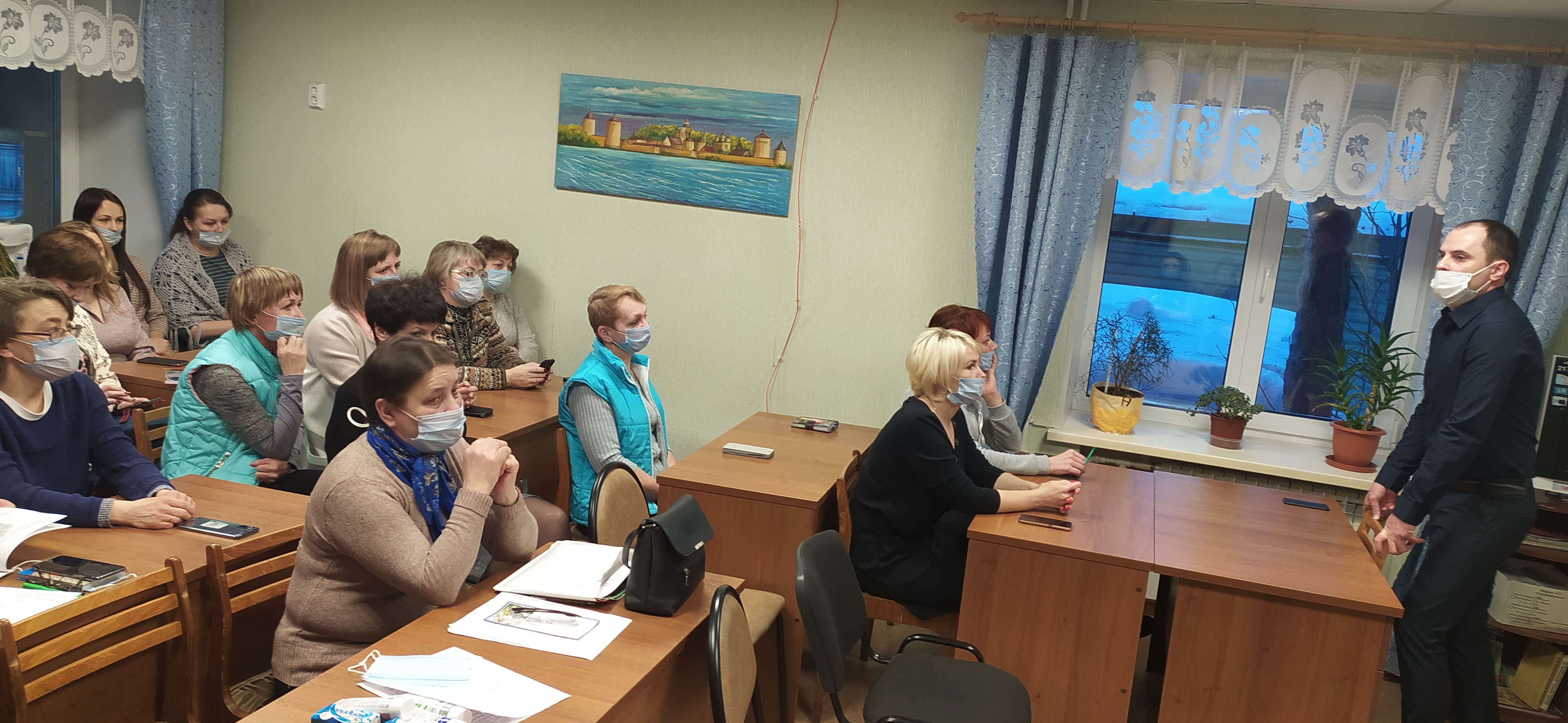 Профилактическая беседа  о необходимости вакцинации и ревакцинации от коронавирусной инфекции