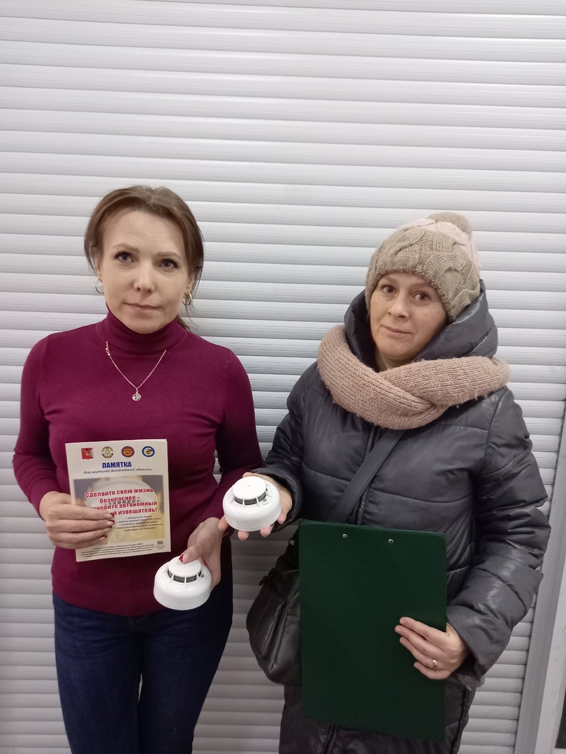 На территории Кирилловского муниципального округа продолжается реализация проекта «Безопасный дом».