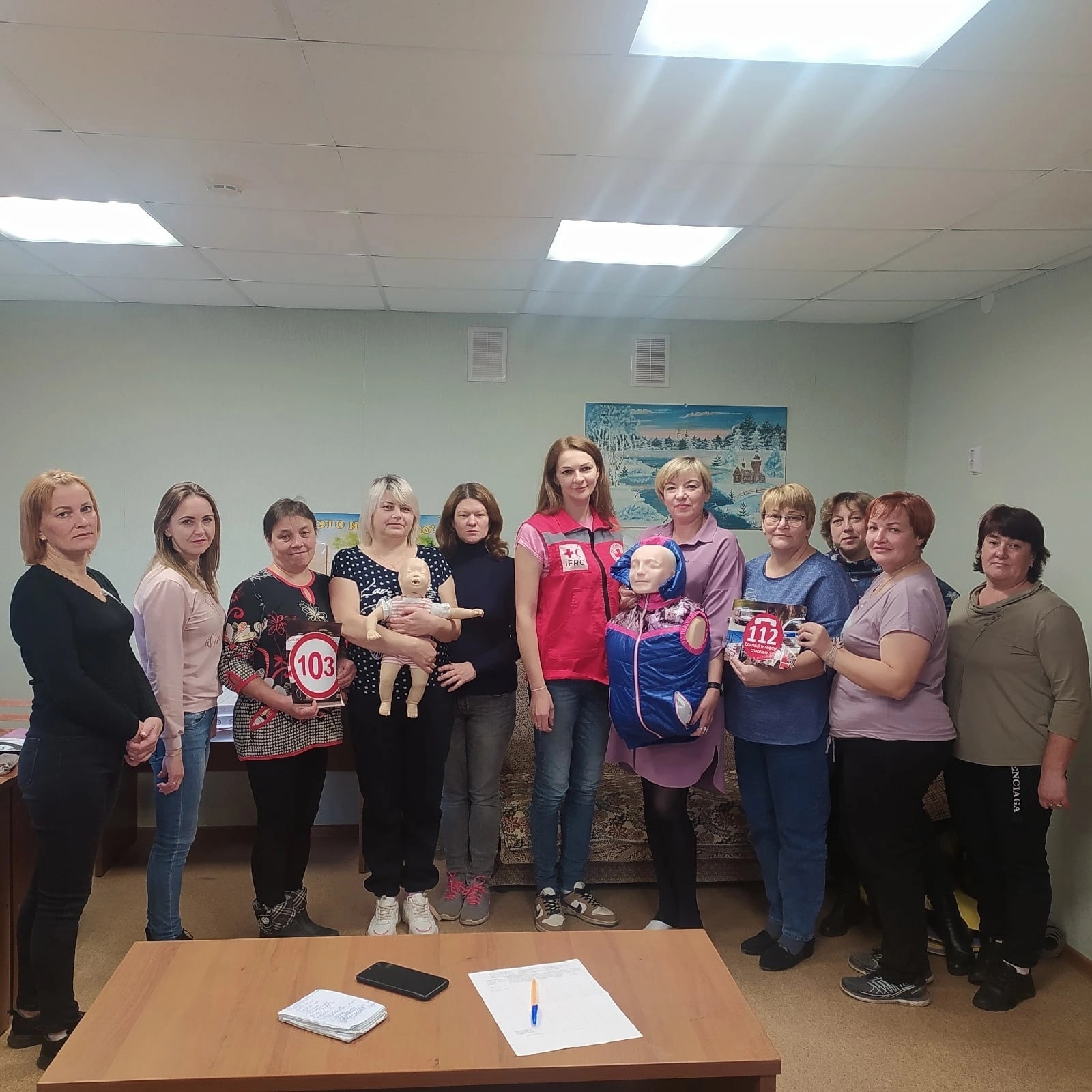 Мастер класс по оказанию первой помощи "Запустим сердце вместе».