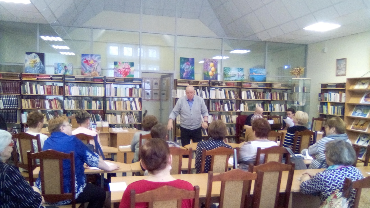 В гостях у центра активного долголетия «Забота» – Владимир Нудэ и Екатерина Спасова!