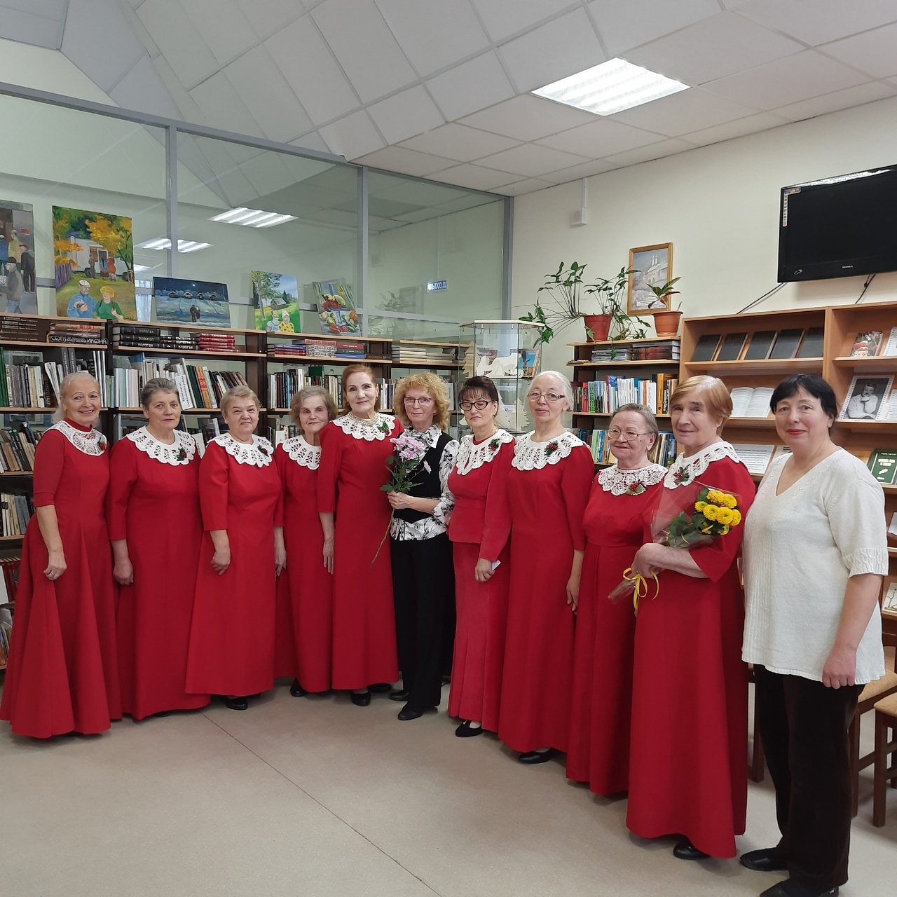 В гостях у «Заботы» - ансамбль «Калина красная»