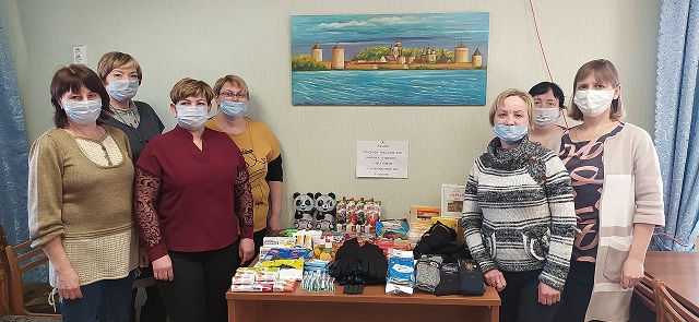 Акция по сбору посылок для военнослужащих-участников спецоперации на Украине