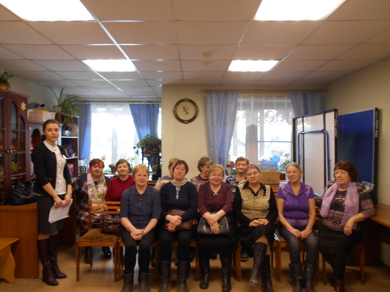 Информационная встреча с работником Сбербанка.