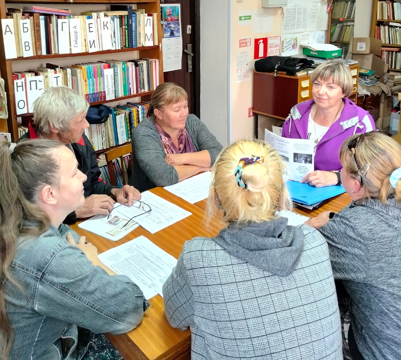 Выездная планёрка в Николоторжском поселении