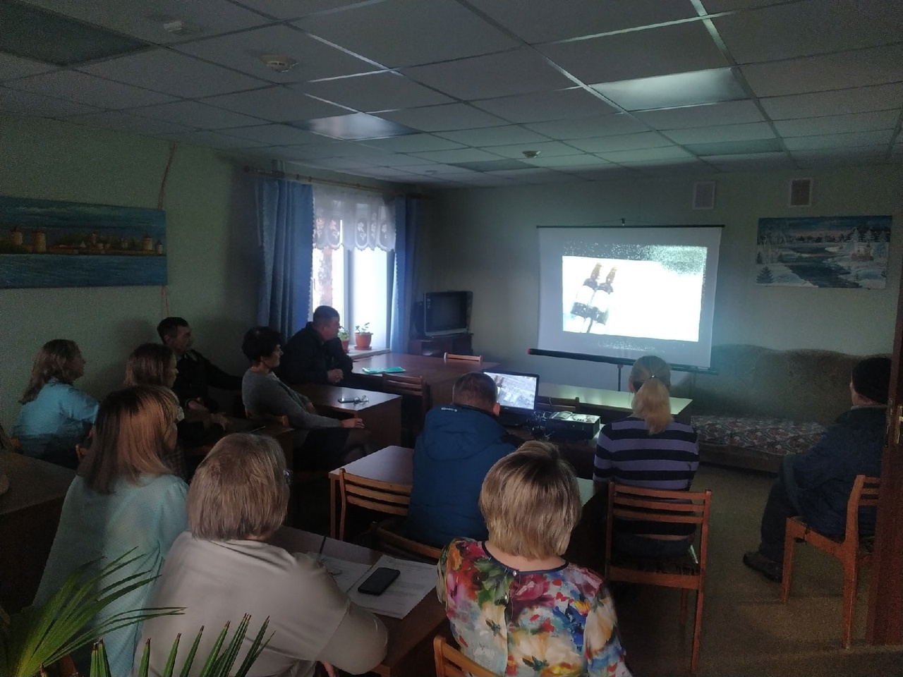 Показ информационного фильма