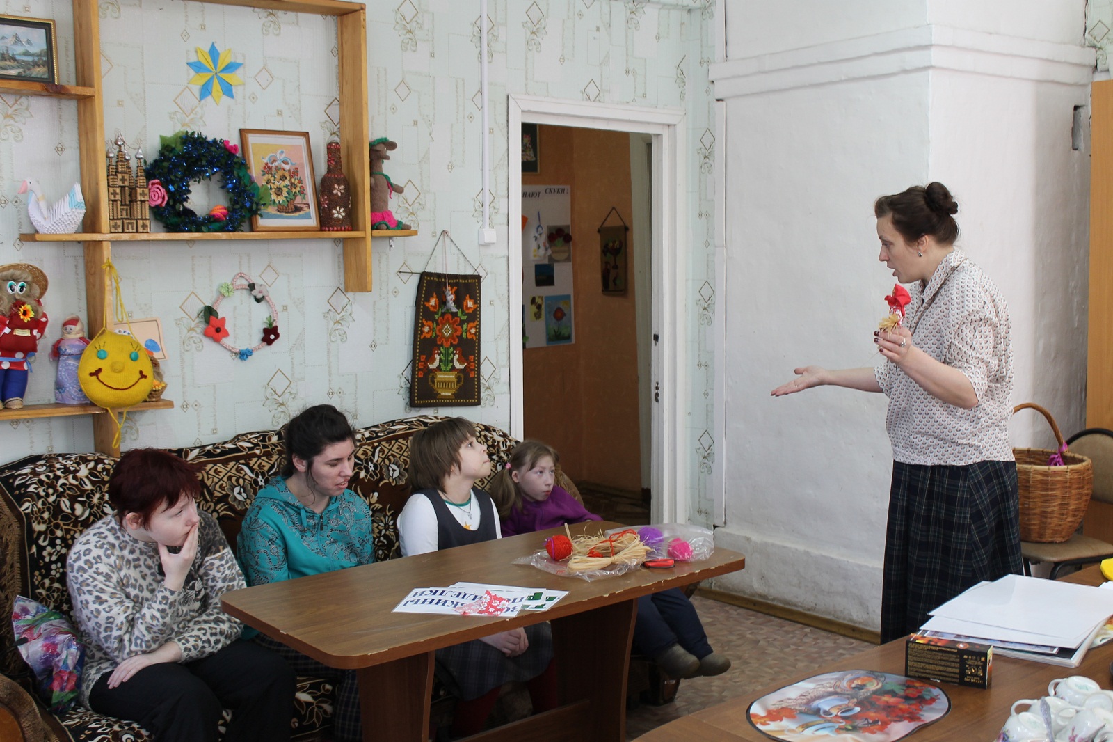 Интерактивное занятия «Весёлая, широкая Масленица»