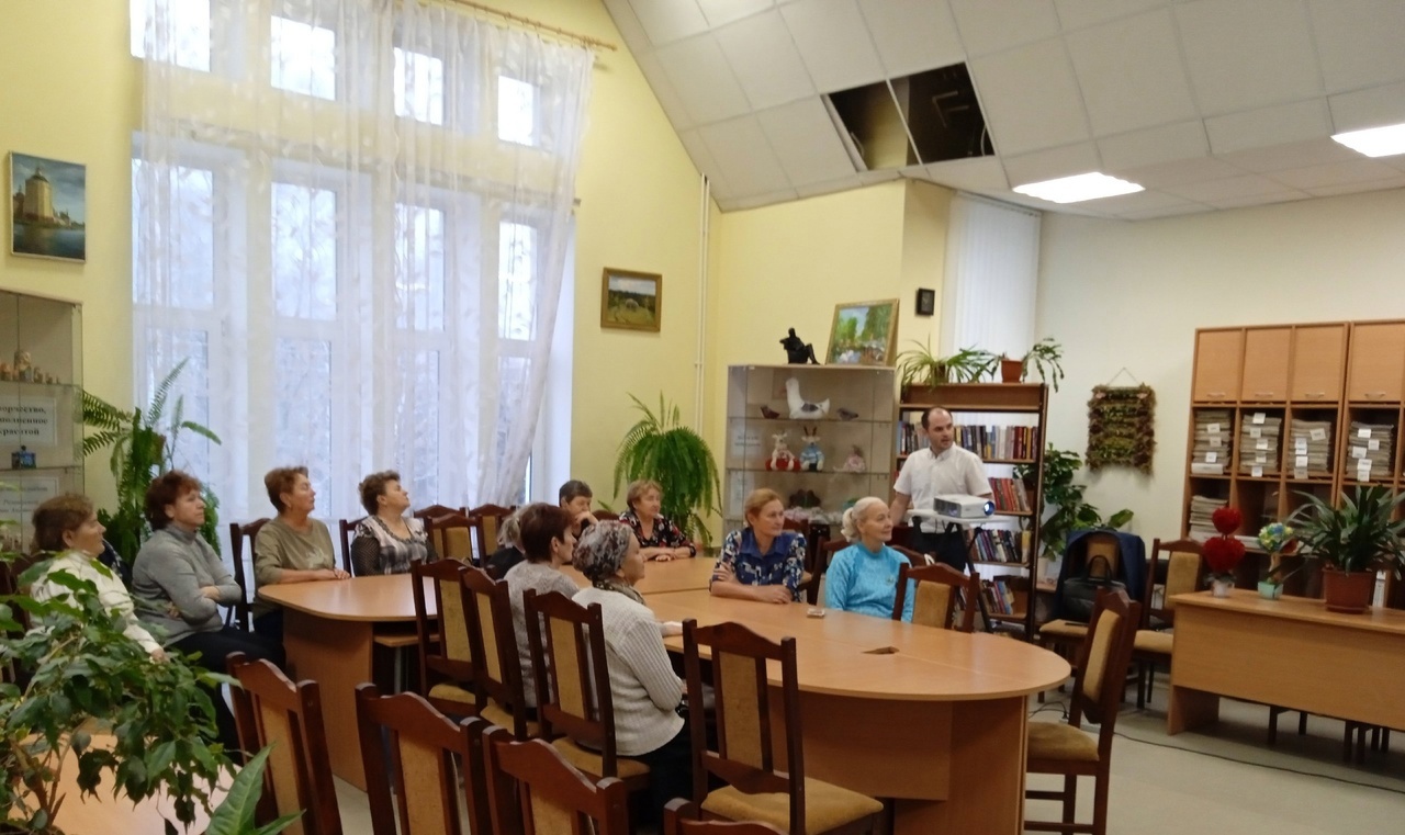 Очередное занятие по здоровому образу жизни прошло для участников центра активного долголетия "Забота"