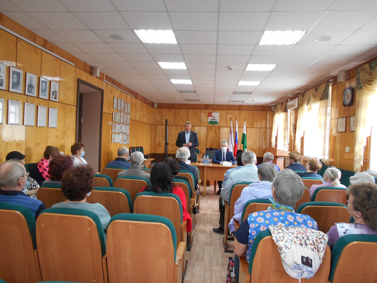 Встреча ветеранов с депутатом